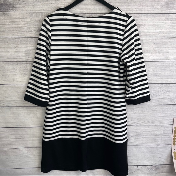 V Vintage Tunic Top Dunnes Striped Size Large - Picture 7 of 9